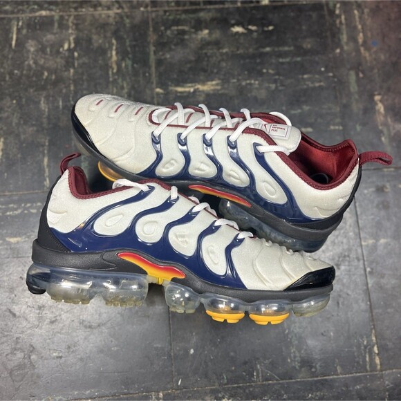 Nike Air Vapormax Plus Platinum "Midnight Navy" Sz 10.5 VTG OG RARE (DJ2737-001) - Picture 3 of 6